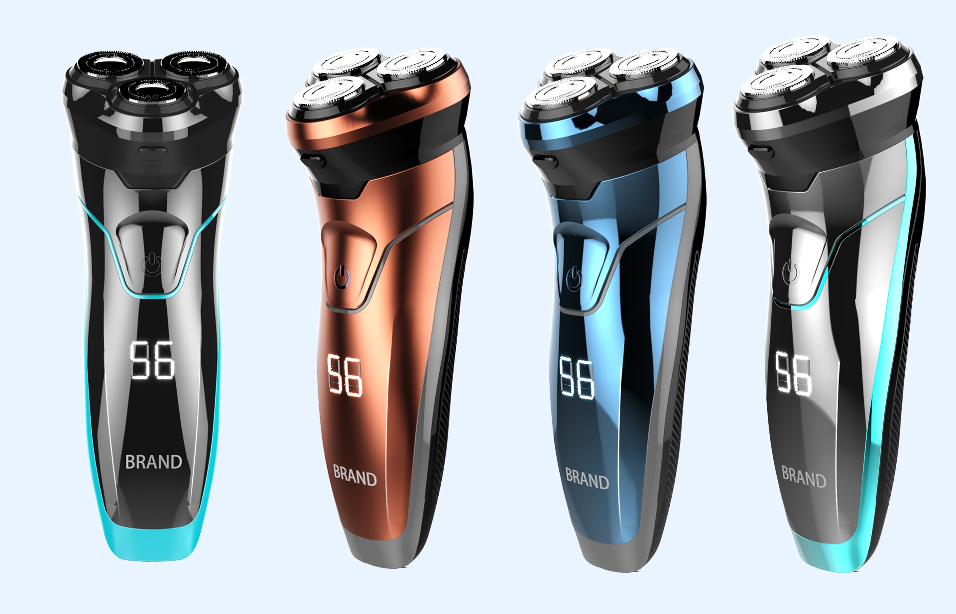 剃须刀，防水剃须刀，多功能剃须刀，工业设计，结构设计，工业设计公司